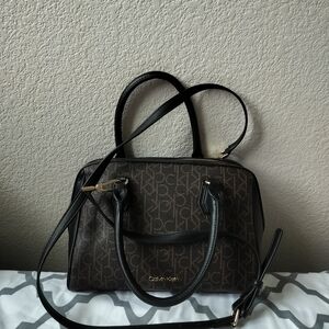 NWT Calvin Klein Two Way Bag CK Handbag Crossbody Bag